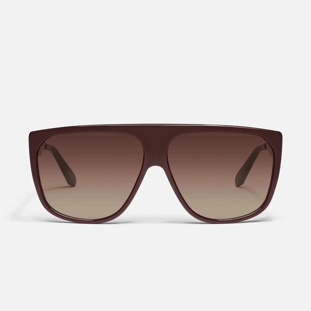 Quay Australia‎ Oversized No Curfew Espresso Frame/Brown Lens!! NEW!!!🤎🕶️😎